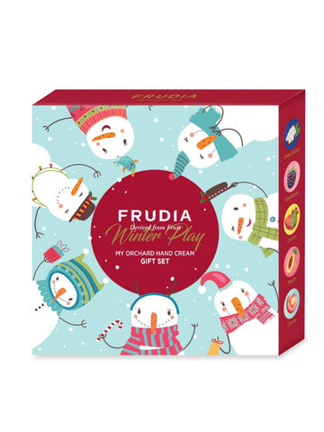 Подарочный набор кремов для рук Зимняя коллекция Winter Play My Orchard Hand Cream Gift Set FRUDIA