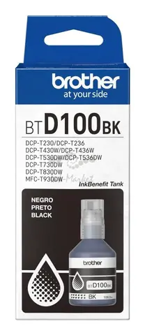 BROTHER BTD100BK черные чернила