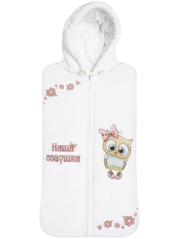 Теплая пеленка-кокон "Совушка"