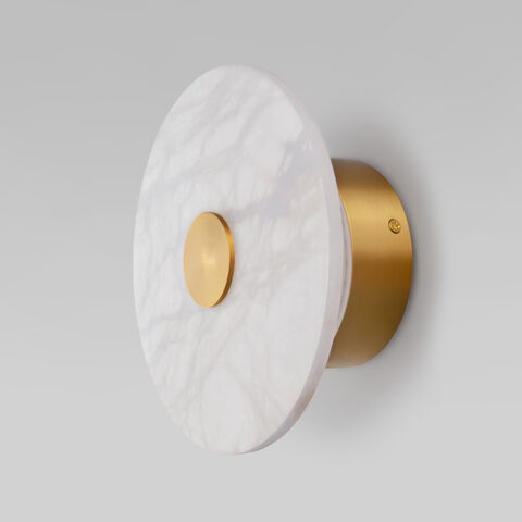 Настенный светодиодный светильник Eurosvet Thasos 40340 LED латунь