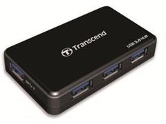Переходник Transcend USB 3.0 (F), USB 3.0 (M) черный