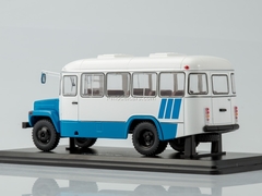 KAVZ-3976 shuttle bus white-blue 1:43 Start Scale Models (SSM)