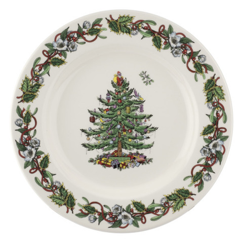 Тарелка обеденная 27см Spode Рождественская ель Эксклюзив