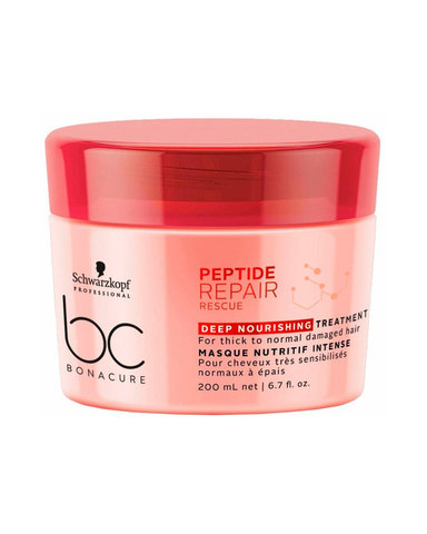 Маска спасительное восстановление для жестких волос Schwarzkopf BC Peptide Repair Rescue Deep Nourishing Treatment