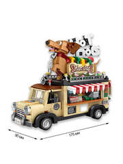 Конструктор LOZ mini Грузовичок Хот Догов 1317 деталей NO. 1116 Hot dog Truck MiniBlock