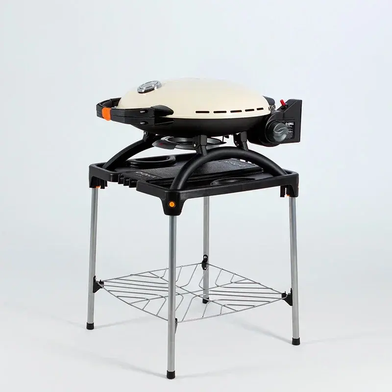 Гриль газовый O-GRILL 700T_bicolor_CREAM