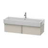 Duravit VA База под раковину 298x1184x431, 1 выдв.ящик, цвет серо-коричневый VA612909191