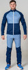 Элитный теплый лыжный костюм Noname Hybrid 23 UX Blue/Light Blue мужской