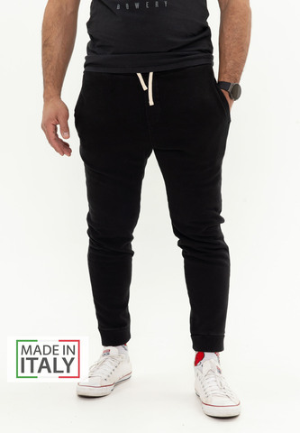 Брюки трикотажные Bowery NYC однотонные Black