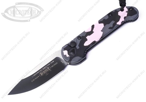 Нож Microtech LUDT 135S-1PKCS Smooth Chassis Cerakote Pink Camo
