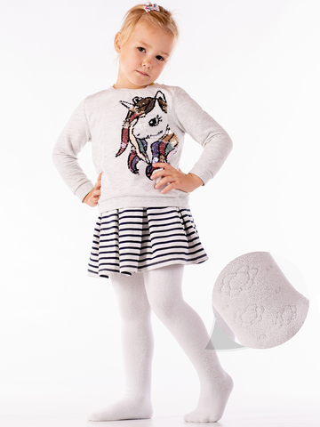 Детские махровые снаружи колготки W28.15N/996 Wola