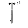 Клавиша смыва Geberit Sigma30 115.893.45.1