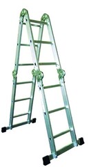 63-4-005 Лестница-Трансформер алюминиевая, 4 секции 5 ступеней (РемоКолор)