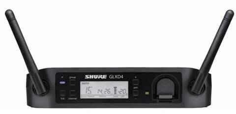 SHURE GLXD24E/SM58 Z2 2.4 GHz цифровая вокальная радиосистема с ручным передатчиком SM58