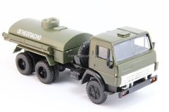 KAMAZ-5511 fuel tanker khaki Elecon 1:43