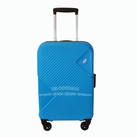 Чемодан American Tourister AT ZAKK из полипропилена  бирюза (S) 55*36*24.5 см