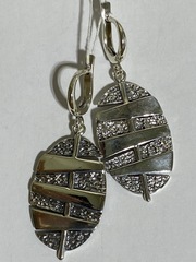 Галс (серьги из серебра)