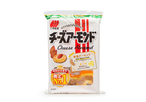 Рисовые снеки со вкусом сыра и миндаля, 59г