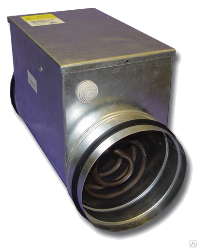 Электрические нагреватели для круглых каналов Электрический канальный нагреватель воздуха Airone EOK-125-2,4-1 ф 678_big.png