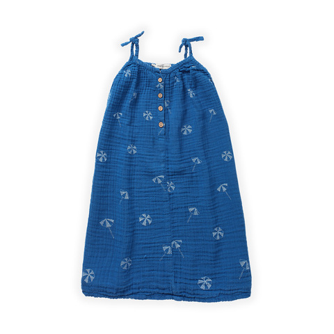 Платье Sproet&Sprout Umbrella Print Azzurra Blue