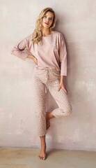 Пижама женская со штанами TARO 2974/3006 GABRIELLE