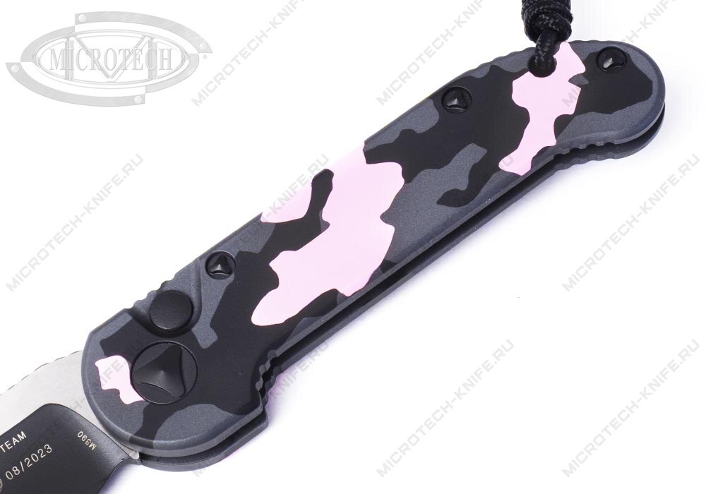 Нож Microtech LUDT 135S-1PKCS Smooth Chassis Cerakote Pink Camo - фотография 