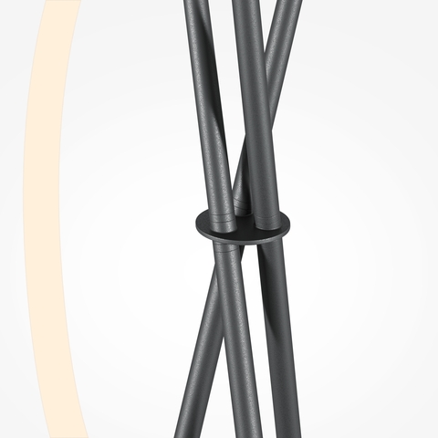 Торшер светодиодный Maytoni Crochet MOD369FL-L36B3K