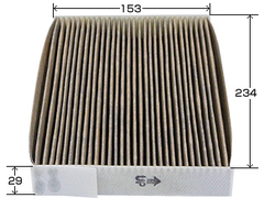 Фильтр салонный угольный VIC  AC-216EX