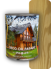 Масло для фасада Kraskovar Deco Oil Fasade бесцветный