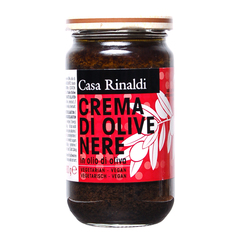 Крем-паста Casa Rinaldi из маслин в оливковом масле 180г