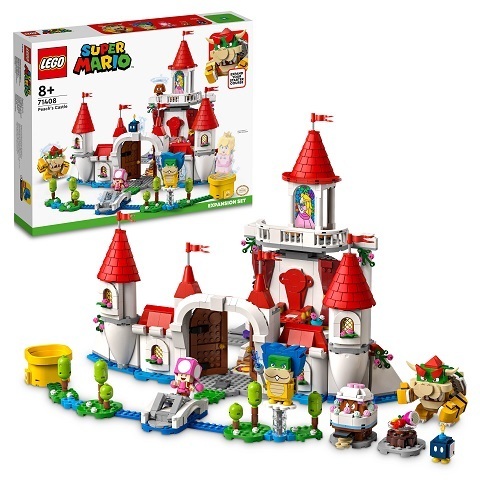 Lego konstruktor Super Mario 71408 Peach#s Castle Expansion Set