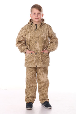 Камуфляжный детский костюм Ветерок (Песок)