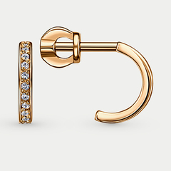 Серьги золотые