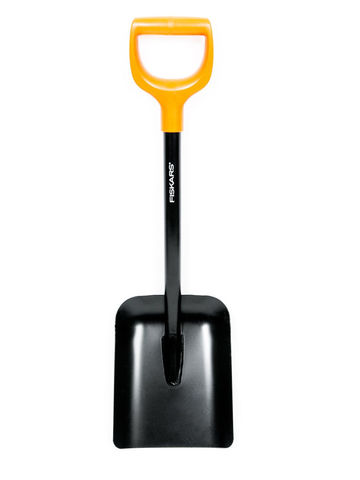 Лопата совковая Fiskars Solid, укороченная (1026649)