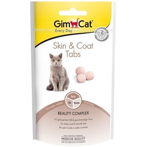 GIMCAT витамины для кошек для кожи и шерсти 40г