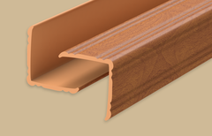 Угол вспененный ПВХ наружный фигурный 40х40х2700мм