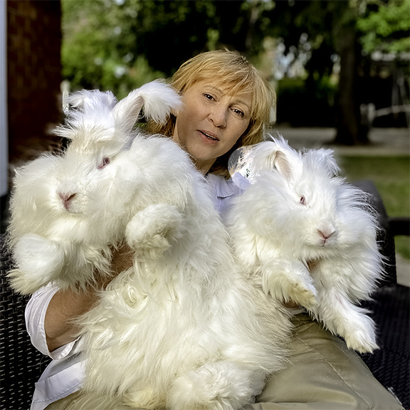 Лада Кирисенко, Rusangora и ее кролики-