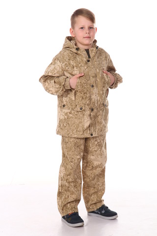 Камуфляжный детский костюм Ветерок (Песок)