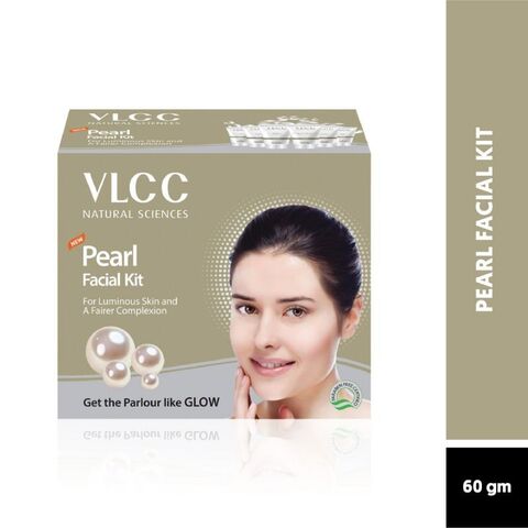 PEARL FACIAL KIT For Luminous Skin and Fairer Complexion, VLCC (ЖЕМЧУГ набор для сияния и осветления кожи лица), 6x10 г.