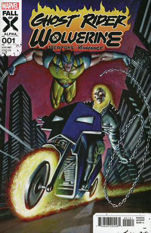 Ghost Rider Wolverine Weapons Of Vengeance Alpha #1 (One Shot) (Cover E)