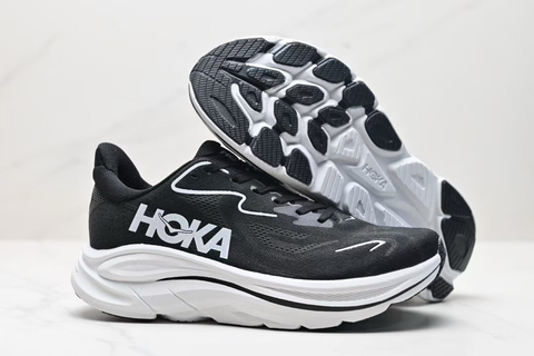 HOKA M CLIFTON 10 'Black/White' 