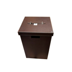 Decor Walther 0924590 Decor Walther Brownie WB Корзина для белья 37x37x58,5, цвет: коричневый фото