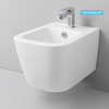 ArtCeram ASB004 05 00 ArtCeram A16  Биде  подвесное  36х52 см, с 1 отв под смеситель, с креплениями,  цвет белый матовый SANIGLAZE