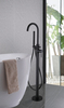 Abber AF8115BN Смеситель Abber Wasser Kreis AF8115BN напольный для ванны, черный матовый