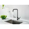 Aquatek AQ1781BGM AQ1781BGM ЛУГАНО смеситель для кухни (квадратный излив), оружейная сталь (шлиф. черный хром)