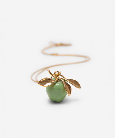 Подвеска APPLE STEM GREEN