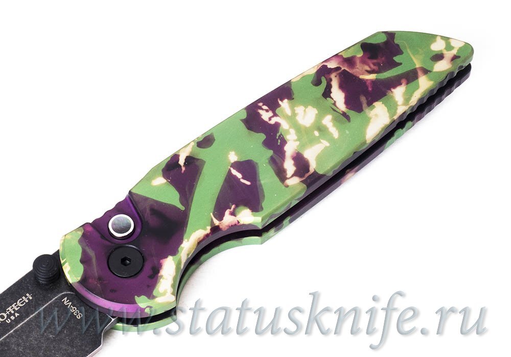 Нож Pro-Tech TR-3 Integrity KW Exclusive Mardi Gras Camo BLACKWASH