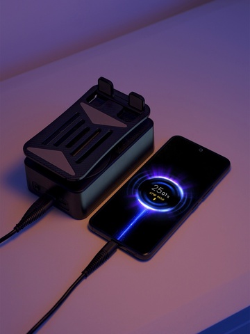 Портативная колонка 3 в 1 PS-50, держатель для телефона, power bank, 5 Вт, 1500 мАч, чёрная