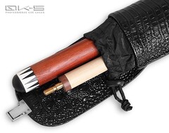 Тубус QK-S Yatagan 1x1 черный аллигатор