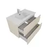 Aquatek AQ77080-LC AQ77080-LC Комплект мебели:Тумба 80см ВЕГА с раковиной AQ0480-00, 2 ящика, цвет капучино светлый
